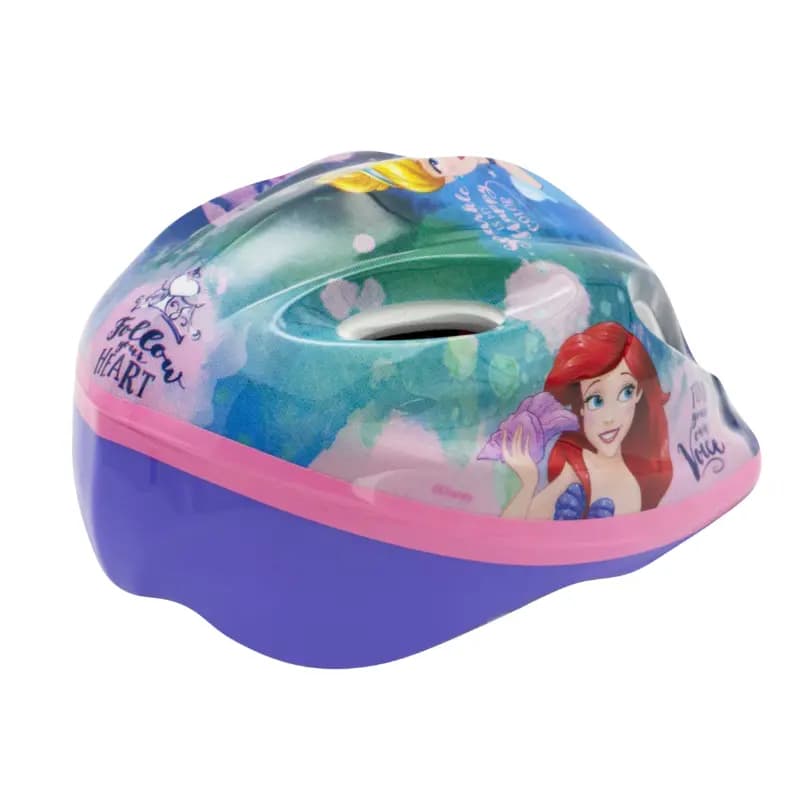 Casque vélo enfant Disney Princesse rose taille 52-56 5