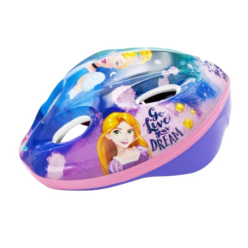 Casque vélo enfant Disney Princesse rose taille 52-56 8