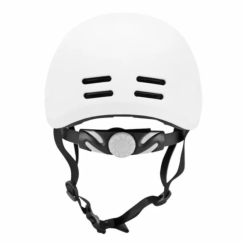 Casque vélo enfant Newton Urban blanc mat taille 48-52 5