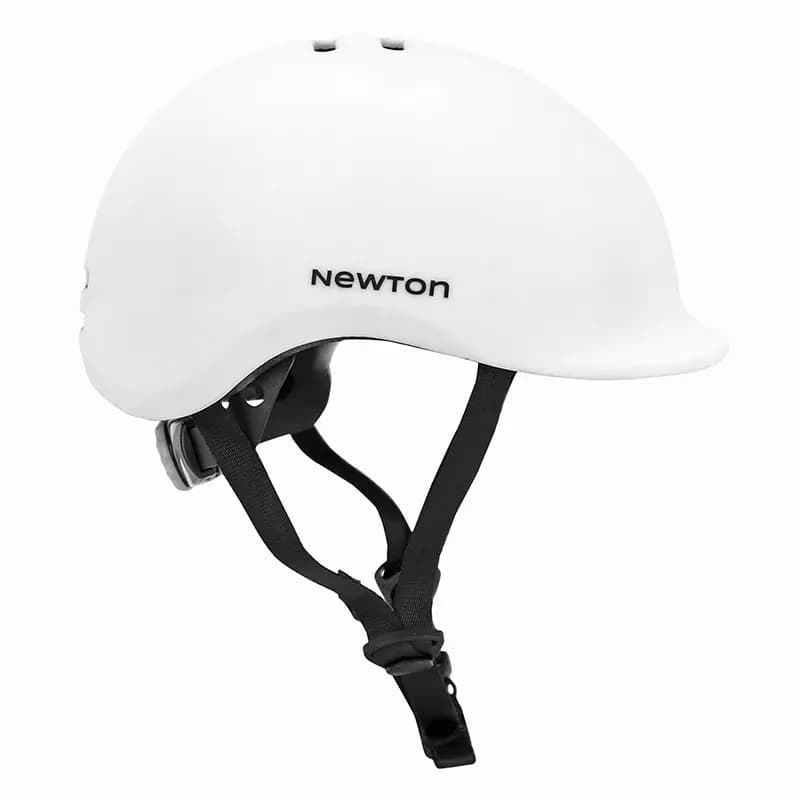 Casque vélo enfant Newton Urban blanc mat avec lock taille 53-56 7