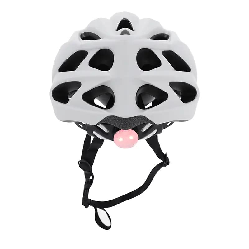 Casque vélo adulte Newton route-VTT sport gris clair mat in-mold Fidlock 55-58 cm avec visière 6