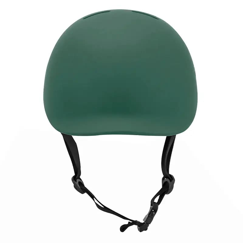 Casque vélo adulte NEWTON urbain vert mat in-mold avec visière et éclairage intégré 55-58 cm 2