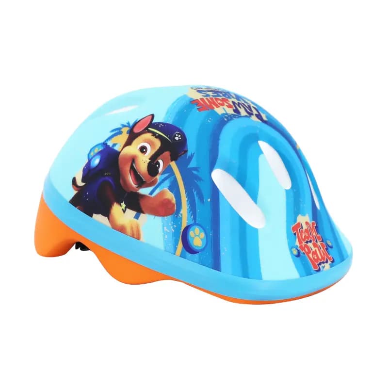 Casque vélo enfant Paw Patrol bleu taille 44-48