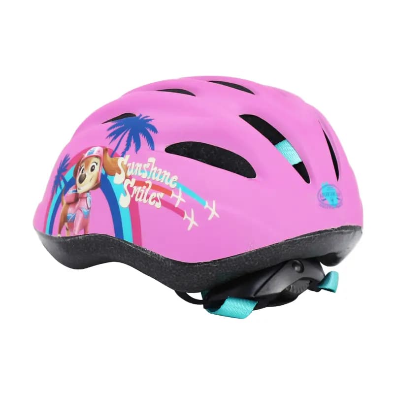 Casque vélo enfant Pat Patrouille rose taille 48-52 2