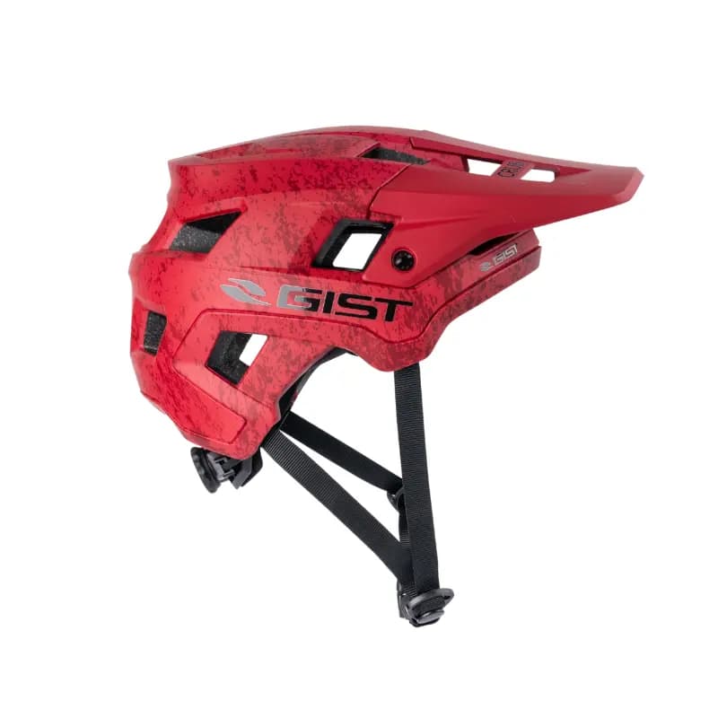 Casque vélo adulte GIST VTT Scrub rouge in-mold 56-62 cm