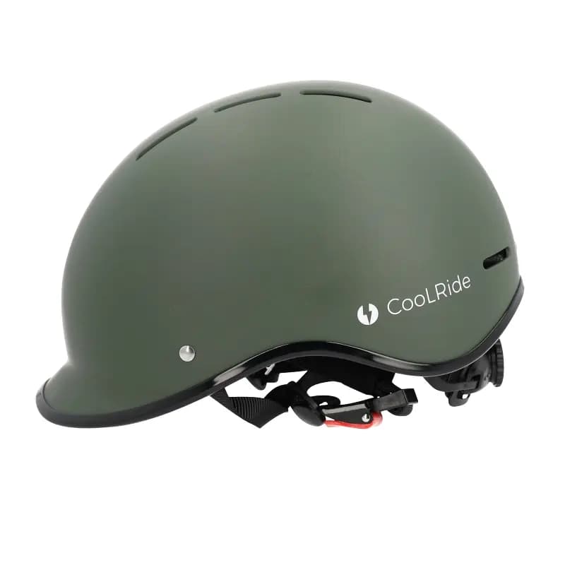 Casque vélo adulte Sélection P2R Coolride urbain-city kaki 55-58 cm 2