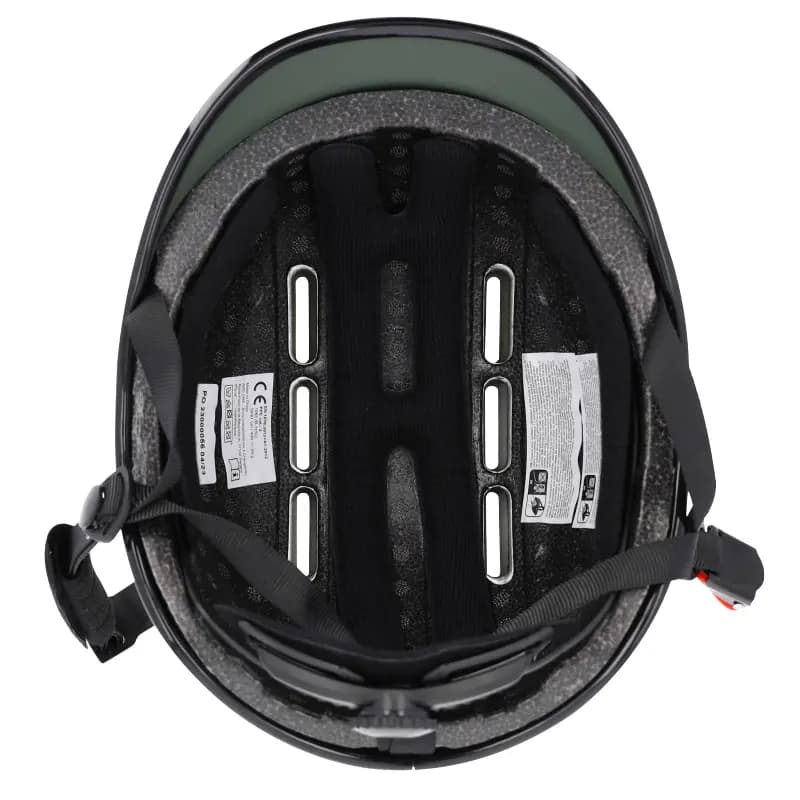 Casque vélo adulte Sélection P2R Coolride urbain-city kaki 59-61 cm 4