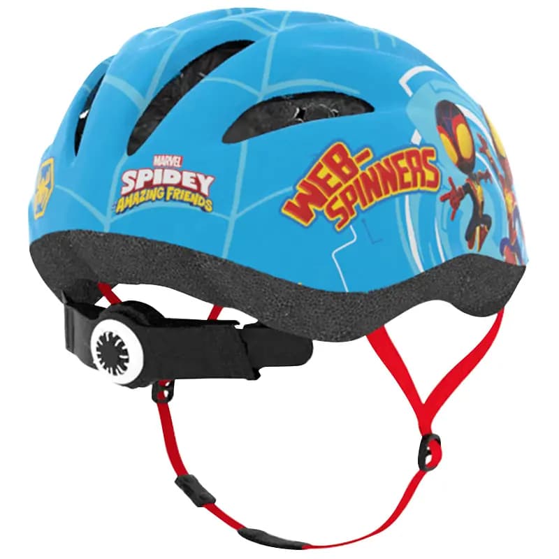Casque vélo enfant Disney Spidey bleu taille 48-52 3