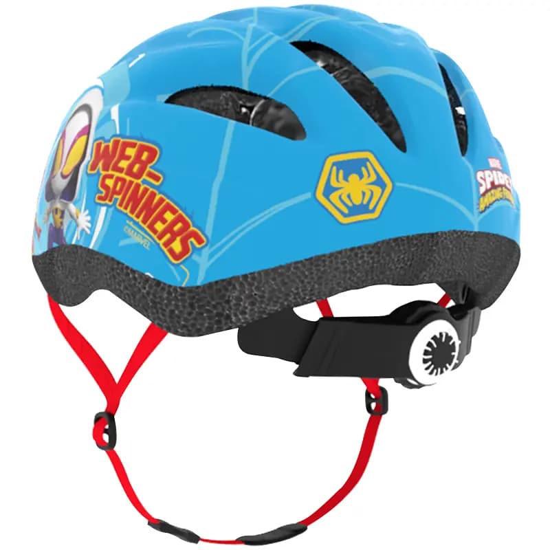Casque vélo enfant Disney Spidey bleu taille 48-52 5