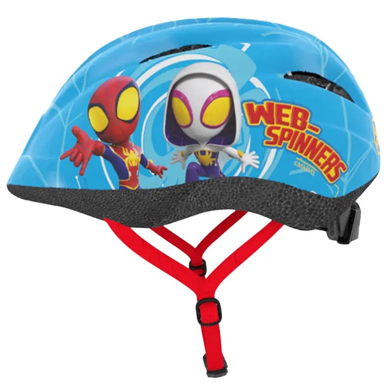 Casque vélo enfant Disney Spidey bleu taille 48-52 6