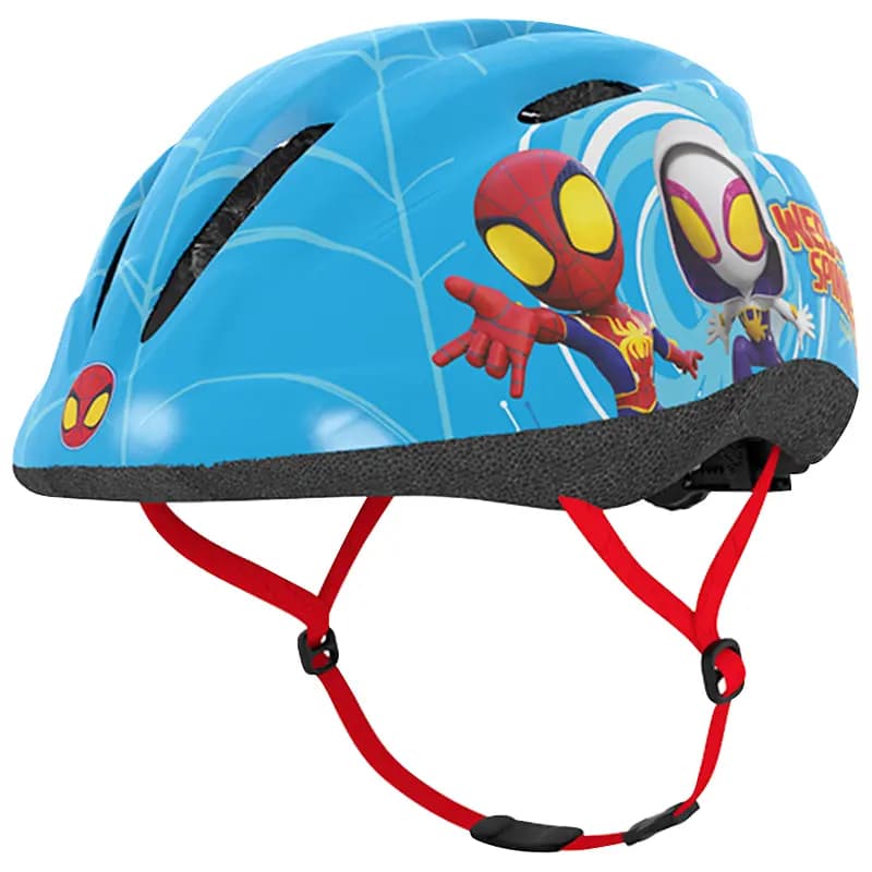 Casque vélo enfant Disney Spidey bleu taille 48-52 7
