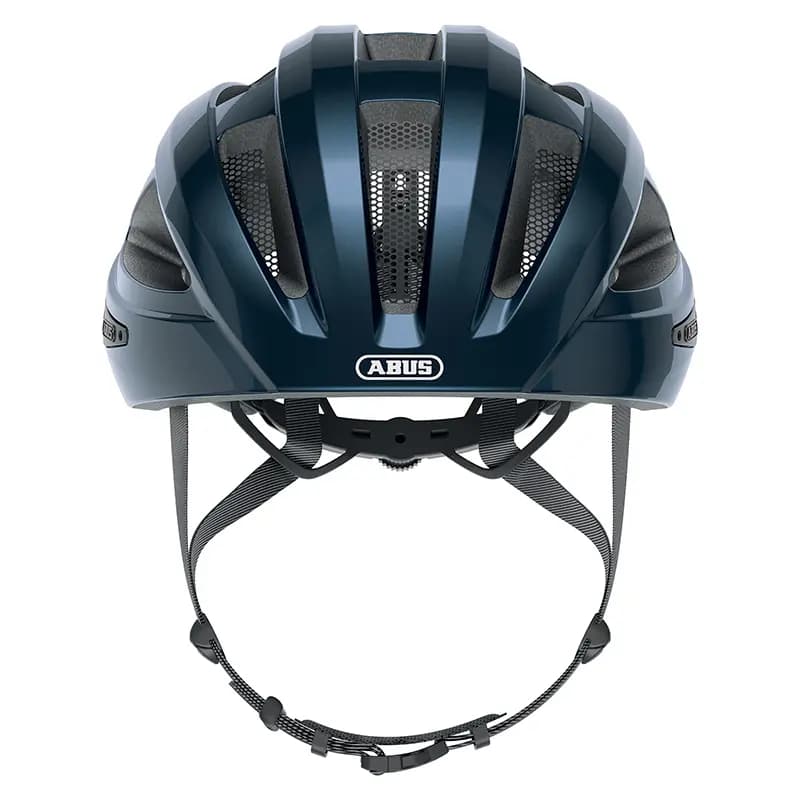 Casque vélo adulte Abus Macator bleu nuit taille S (51-55 cm) réglage molette 3
