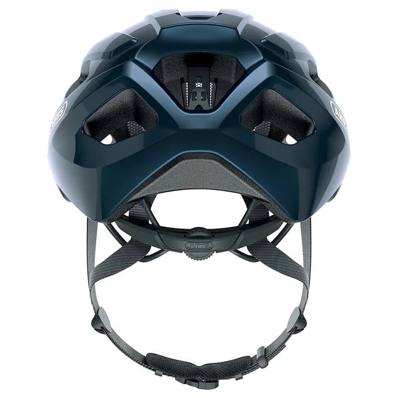 Casque vélo adulte Abus Macator bleu nuit taille S (51-55 cm) réglage molette 4