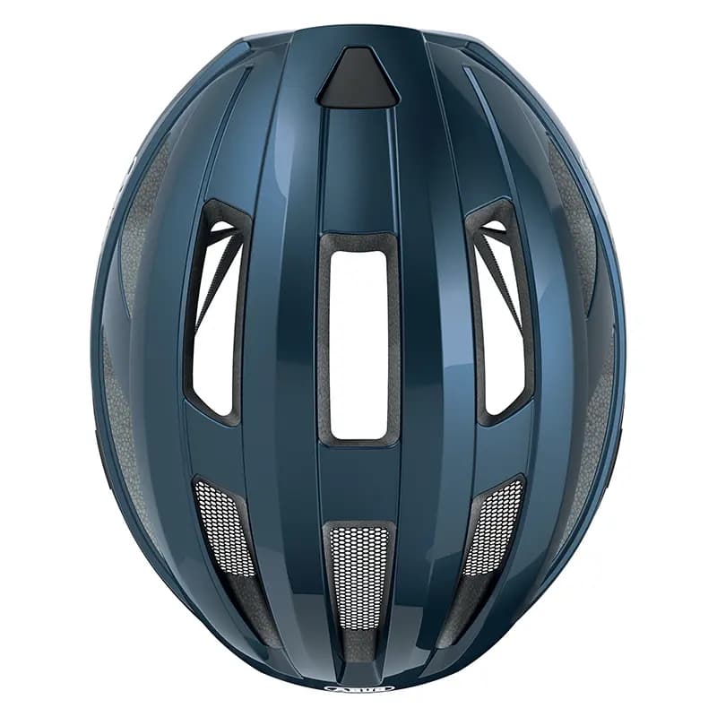 Casque vélo adulte Abus Macator bleu nuit taille M (52-58 cm) réglage molette 5