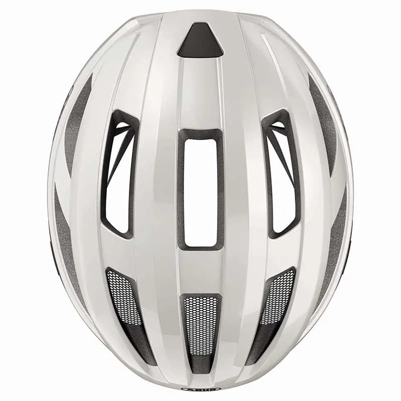 Casque vélo adulte Abus Macator blanc perle taille L (58-62 cm) 5