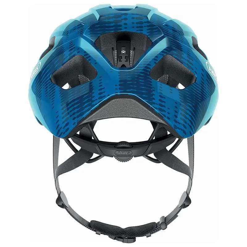 Casque vélo adulte Abus Macator bleu acier taille L (58-62 cm) 4
