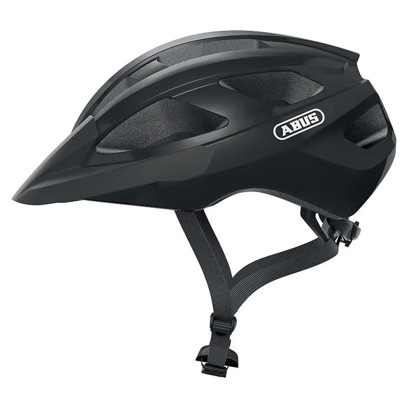 Casque vélo adulte Abus Macator velours noir taille M (52-58 cm)