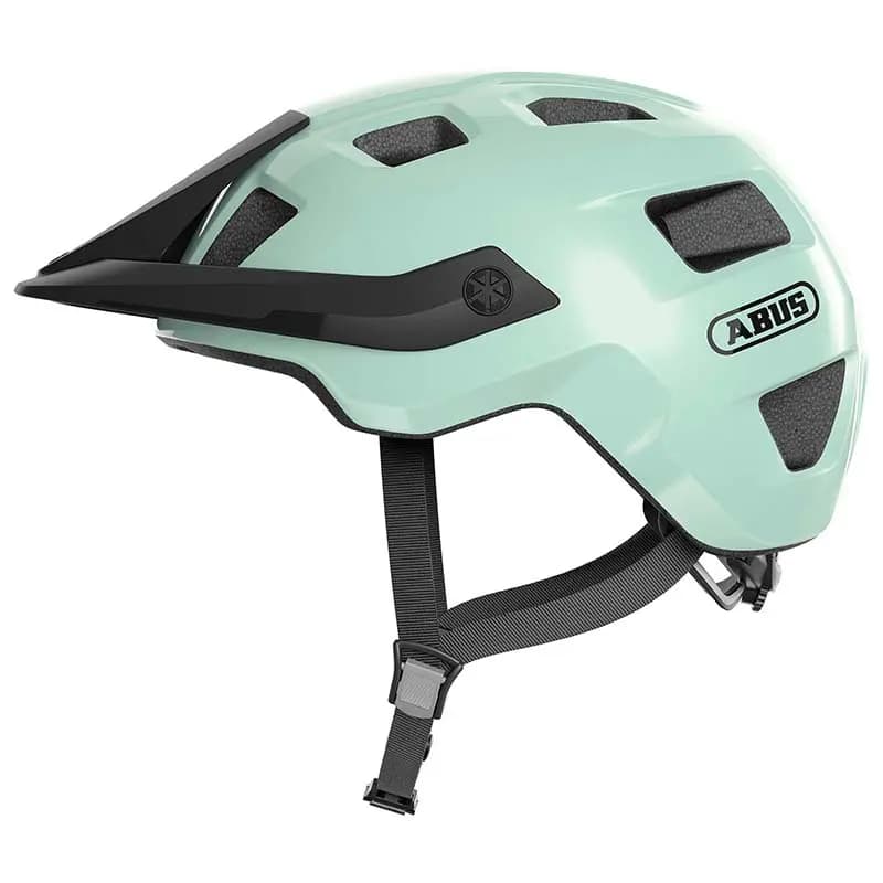 Casque vélo adulte Abus Motrip VTT menthe glacée taille L (57-61 cm)