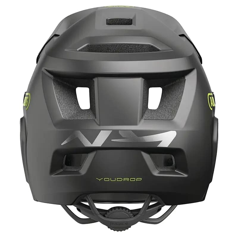 Casque vélo enfant VTT-BMX Abus Youdrop FF velours noir taille S (48-55 cm) 3