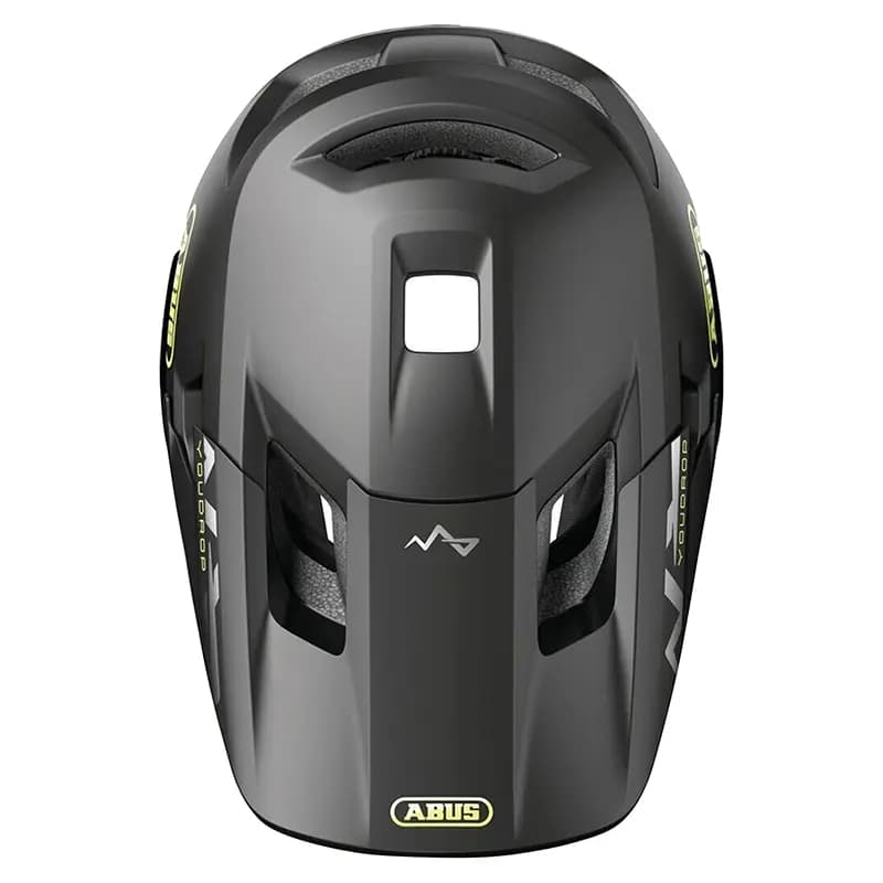 Casque vélo enfant VTT-BMX Abus Youdrop FF velours noir taille S (48-55 cm) 4
