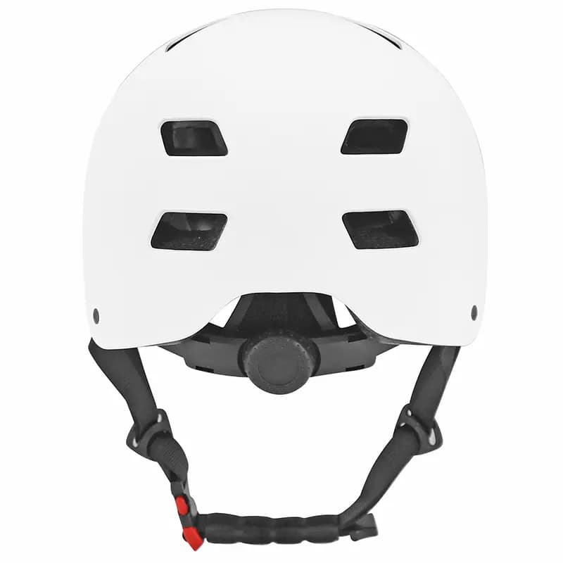 Casque vélo-trottinette adulte urbain-city CB01 blanc taille L réglage molette Sélection P2R 6