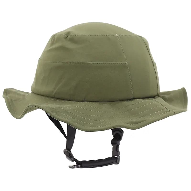 Casque vélo-trottinette adulte urbain-city CP01 avec chapeau textile vert taille M-L réglage molette Sélection P2R