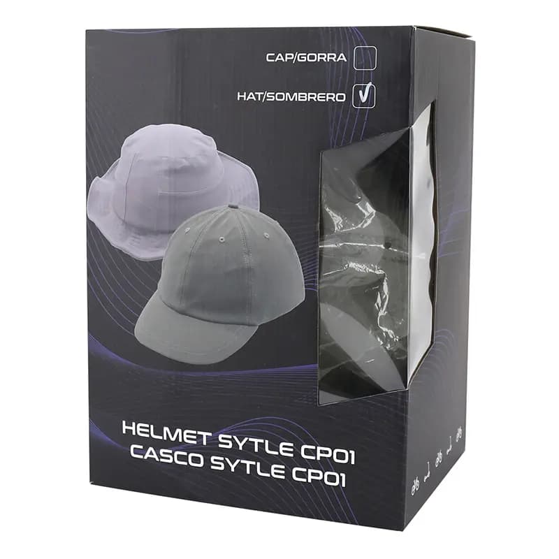 Casque vélo-trottinette adulte urbain-city CP01 avec chapeau textile vert taille M-L réglage molette Sélection P2R 7