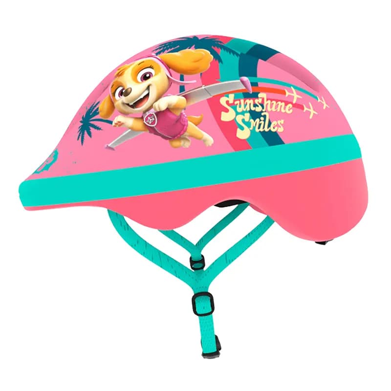 Casque vélo enfant Pat Patrouille rose taille 44-48 4