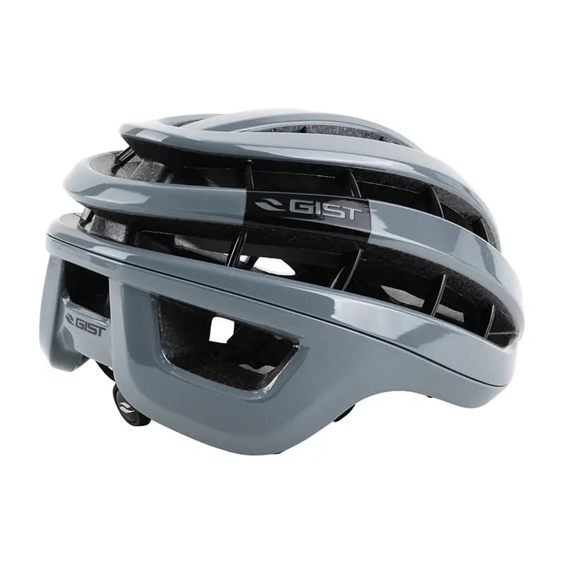 Casque vélo adulte GIST Route Rapido gris brillant 56-62 cm 7