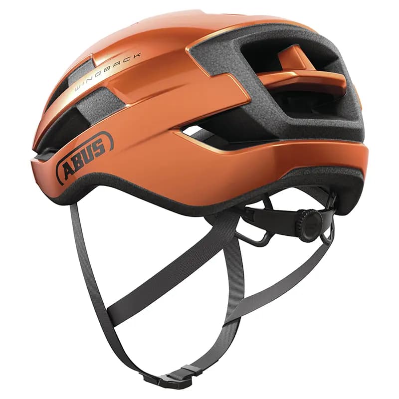 Casque vélo adulte Abus Wingback Goldfish orange brillant taille M (54-58 cm) 4