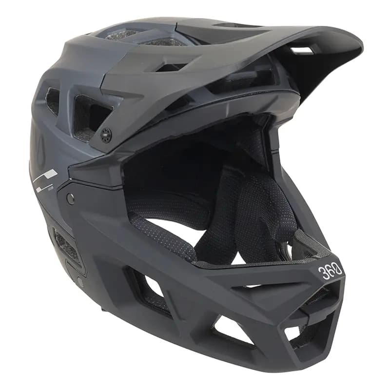 Casque vélo intégral descente Sélection P2R Integra Sport 360 noir taille L (59-61 cm)