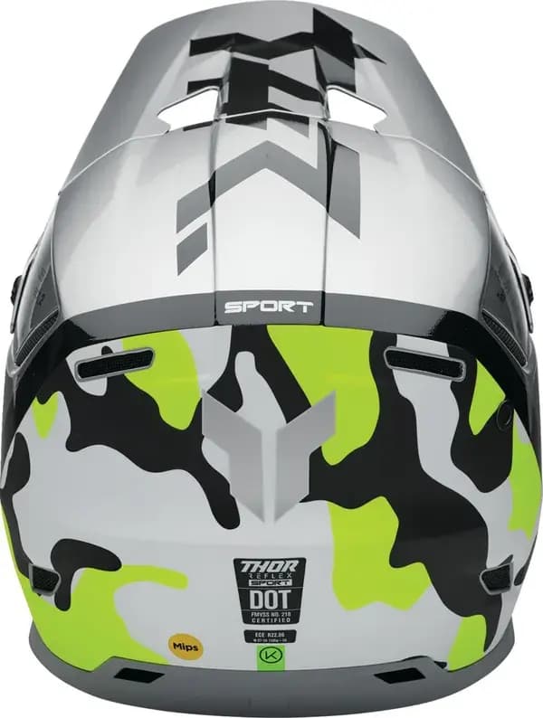 Casque THOR Reflex Sport Riot gris/anthracite 3