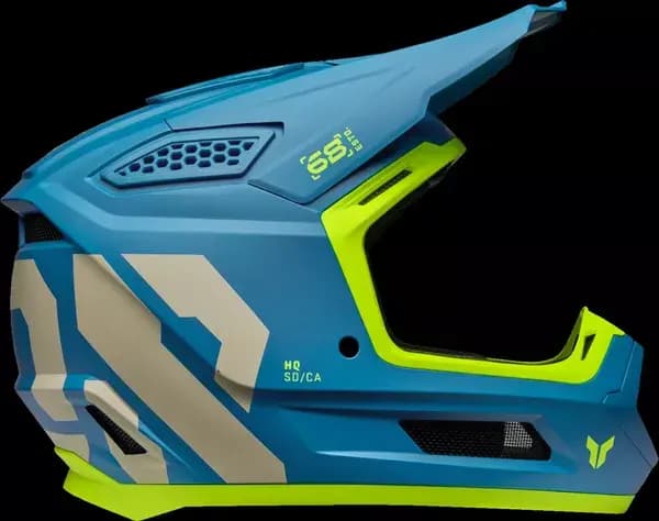 Casque THOR Fleet Forge Bleu XL 2