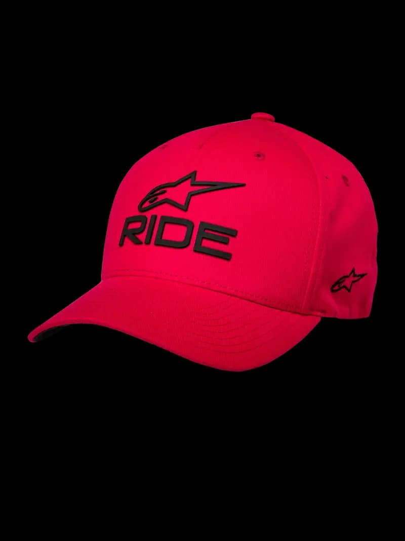 Casque CRV Bill Ride Sonic rouge/bleu Alpinestars